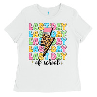 White last day of school Ladies Tee - JahusDesignShop