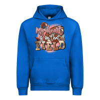 Cobalt my heart is on that field Urban Hoodie - FaDigitalArtStudio