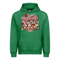 Emerald my heart is on that field Urban Hoodie - FaDigitalArtStudio