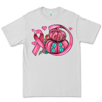 Dove Grey cancer ribbon pumpkins Premium Tee - JahusDesignShop
