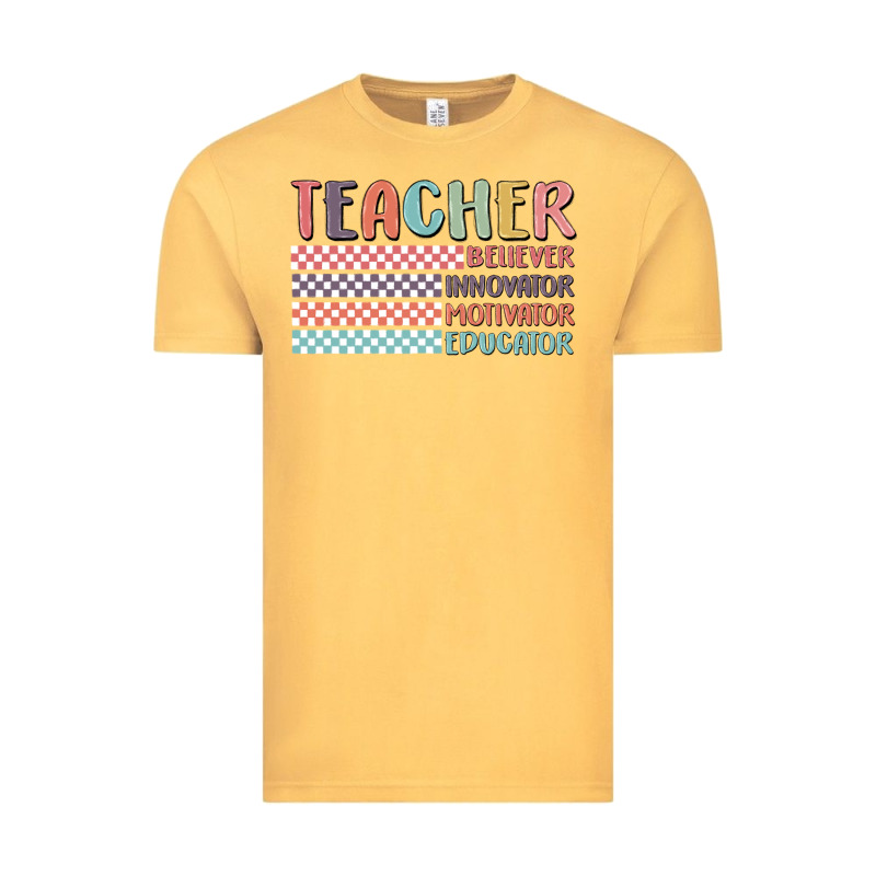 Retro Teacher Vintage Tee by MaliasSmallBusiness | Teevron