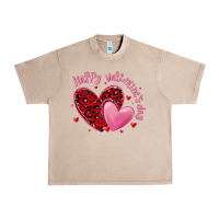 French Oak happy valentine's day hearts Urban Heavy Tee - MaliasSmallBusiness
