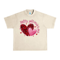 Sandshell happy valentine's day hearts Urban Heavy Tee - MaliasSmallBusiness