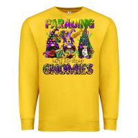 Lemon parading with my gnomies mardi gras Premium Sweatshirt - CowGirlArtShop