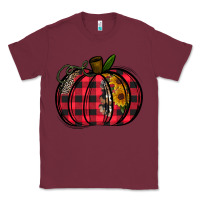 Burgundy Buffalo Pumpkin Classic Tee - CowhideDigitalArt