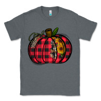 Charcoal Heather Buffalo Pumpkin Classic Tee - CowhideDigitalArt