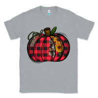 Heather Grey Buffalo Pumpkin Classic Tee - CowhideDigitalArt