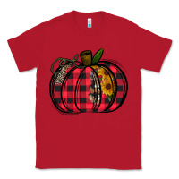Red Buffalo Pumpkin Classic Tee - CowhideDigitalArt
