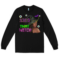 Black 100 that witch Long Sleeve Tee - NancyCooperArtShop