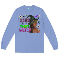 Colony Blue 100 that witch Long Sleeve Tee - NancyCooperArtShop