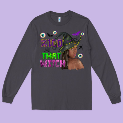 100 That Witch Long Sleeve Tee Designed By Nancycooperartshop