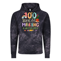 Cloud Black 100 days of making a difference Vintage Hoodie - MaliasSmallBusiness