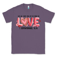 Lavender let all that you do be done in love 1 corinthıans Classic Tee - MaliasSmallBusiness