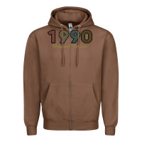 Chestnut Womens 30 Years Old 1990 Zipper Hoodie - Bettercallsaul