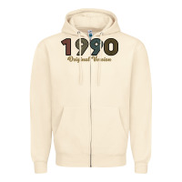 Sandshell Womens 30 Years Old 1990 Zipper Hoodie - Bettercallsaul