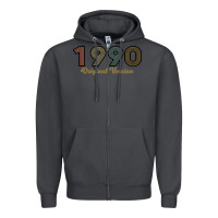 Smoke Womens 30 Years Old 1990 Zipper Hoodie - Bettercallsaul