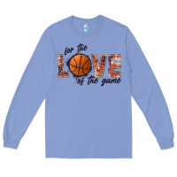 Colony Blue basketball love of the game Long Sleeve Tee - JahusDesignShop