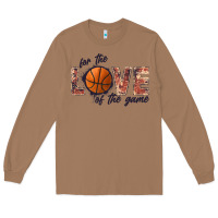 Toasted Coconut basketball love of the game Long Sleeve Tee - JahusDesignShop