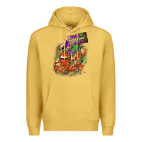 Antique Gold throw me something mister Premium Hoodie - CowGirlArtShop
