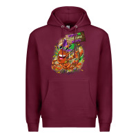 Burgundy throw me something mister Premium Hoodie - CowGirlArtShop