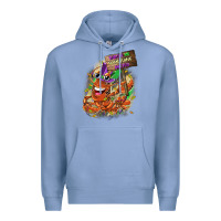 Colony Blue throw me something mister Premium Hoodie - CowGirlArtShop
