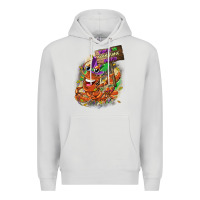 Dove Grey throw me something mister Premium Hoodie - CowGirlArtShop