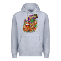 Heather Grey throw me something mister Premium Hoodie - CowGirlArtShop