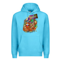Ocean Blue throw me something mister Premium Hoodie - CowGirlArtShop