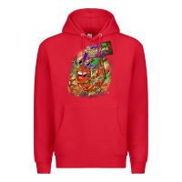 Red throw me something mister Premium Hoodie - CowGirlArtShop