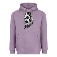 Lavender Lightning bolt Soccer Heavyweight Hoodie - HowdyJamesFarm