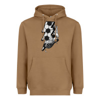 Toasted Coconut Lightning bolt Soccer Heavyweight Hoodie - HowdyJamesFarm