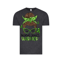 Vintage Black messy bun mental health warrior Vintage Tee - MaliasSmallBusiness