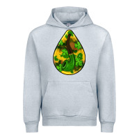 Heather Grey st.patrick's teardrop earrings Urban Hoodie - FaDigitalArtStudio