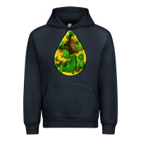Navy st.patrick's teardrop earrings Urban Hoodie - FaDigitalArtStudio