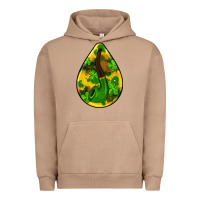 Pigment Burro st.patrick's teardrop earrings Urban Hoodie - FaDigitalArtStudio