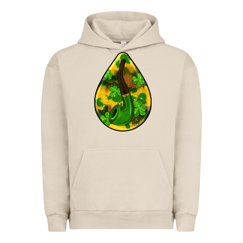St.patrick's Teardrop Earrings Urban Hoodie by FaDigitalArtStudio | Teevron