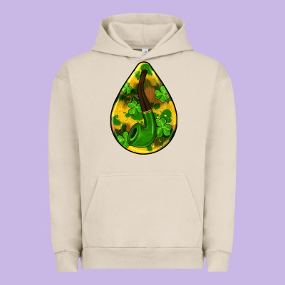 St.patrick's Teardrop Earrings Urban Hoodie Designed By Fadigitalartstudio