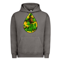 Pigment Tornado st.patrick's teardrop earrings Urban Hoodie - FaDigitalArtStudio