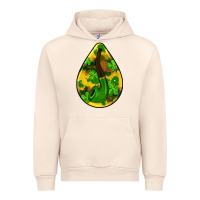 Sandshell st.patrick's teardrop earrings Urban Hoodie - FaDigitalArtStudio