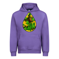 Tulip st.patrick's teardrop earrings Urban Hoodie - FaDigitalArtStudio