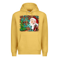 Antique Gold holly jolly Premium Hoodie - JahusDesignShop