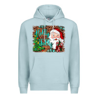 Blue Mist holly jolly Premium Hoodie - JahusDesignShop