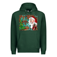 Sports Green holly jolly Premium Hoodie - JahusDesignShop