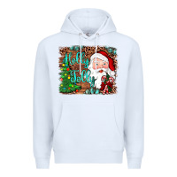 White holly jolly Premium Hoodie - JahusDesignShop