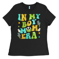 Black in my boy mom era Ladies Tee - JahusDesignShop