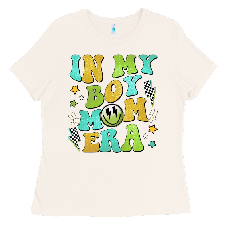 In My Boy Mom Era Ladies Tee by JahusDesignShop | Teevron