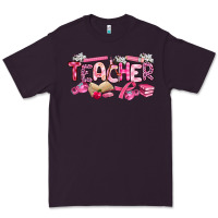Plum breast cancer teacher Premium Tee - Artiststas