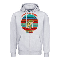 Heather Grey If It's Not About Fishing I'm Not Interested Zipper Hoodie - Bettercallsaul