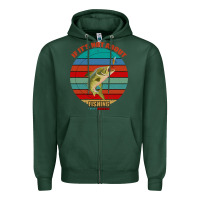 Sports Green If It's Not About Fishing I'm Not Interested Zipper Hoodie - Bettercallsaul