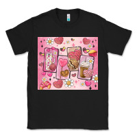 Black cafecito y chisme valentine's day Classic Tee - MaliasSmallBusiness